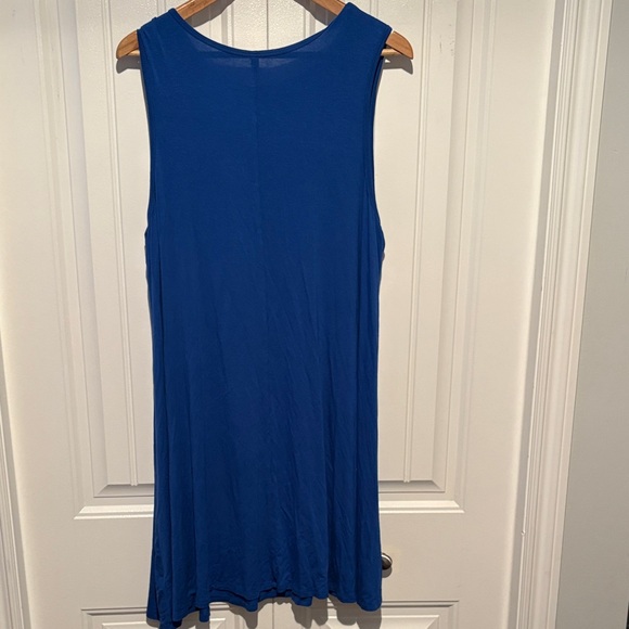Joe Fresh Cobalt Blue Sleeveless Mini Dress - Picture 4 of 5